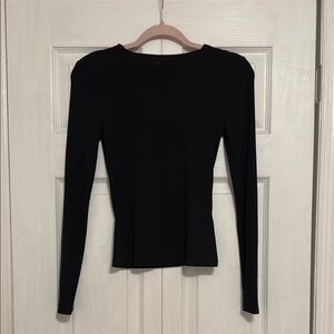 Black Long Sleeve Women's Top